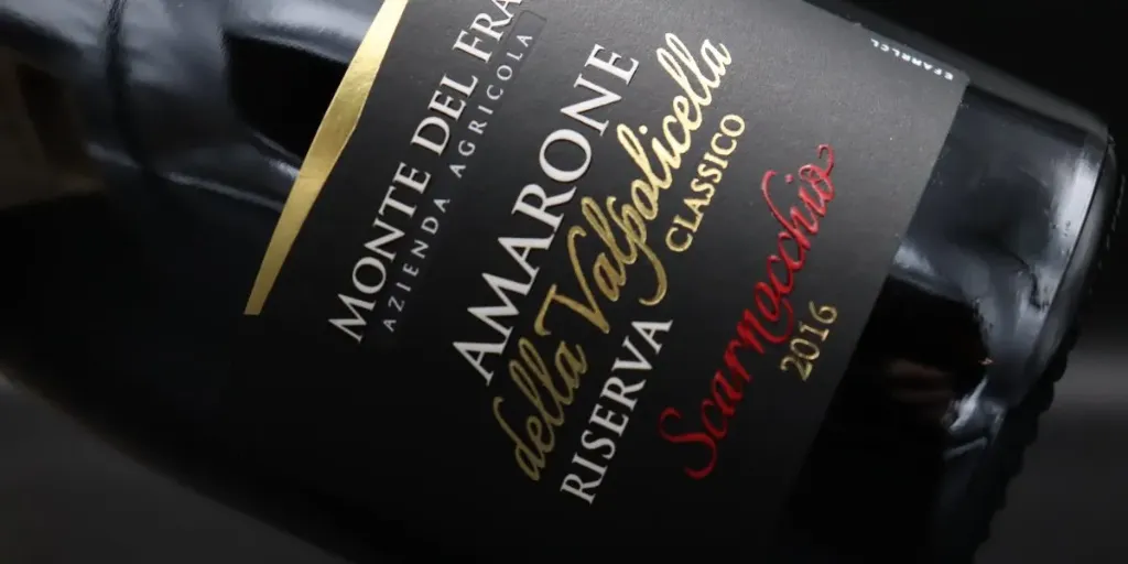 Amarone della valpolicella riserva «Scarnocchio» Monte del Fra