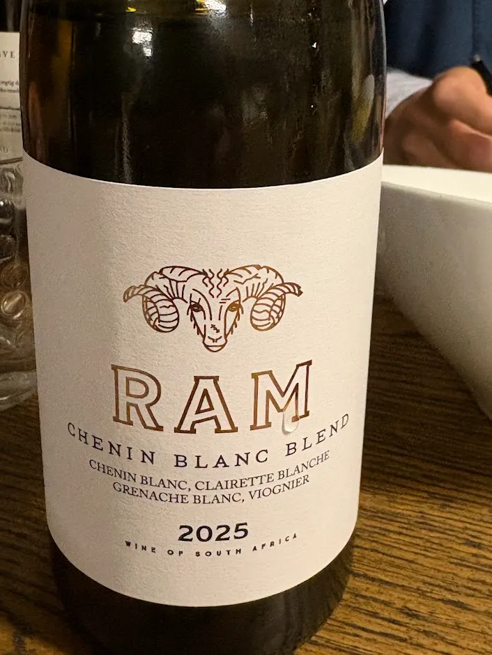 [Crombe69] Ram Chenin Blanc blend Afrique du Sud