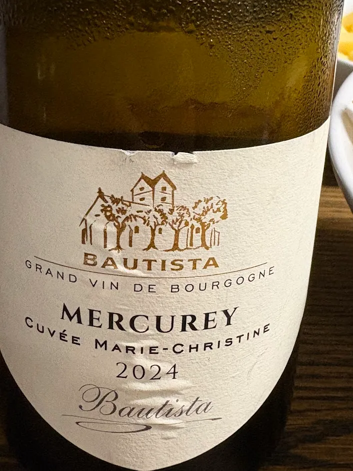 [Crombe71] Mercurey Blanc - Domaine Tupinier-Bautista  Cuvée Marie-Christine 2024