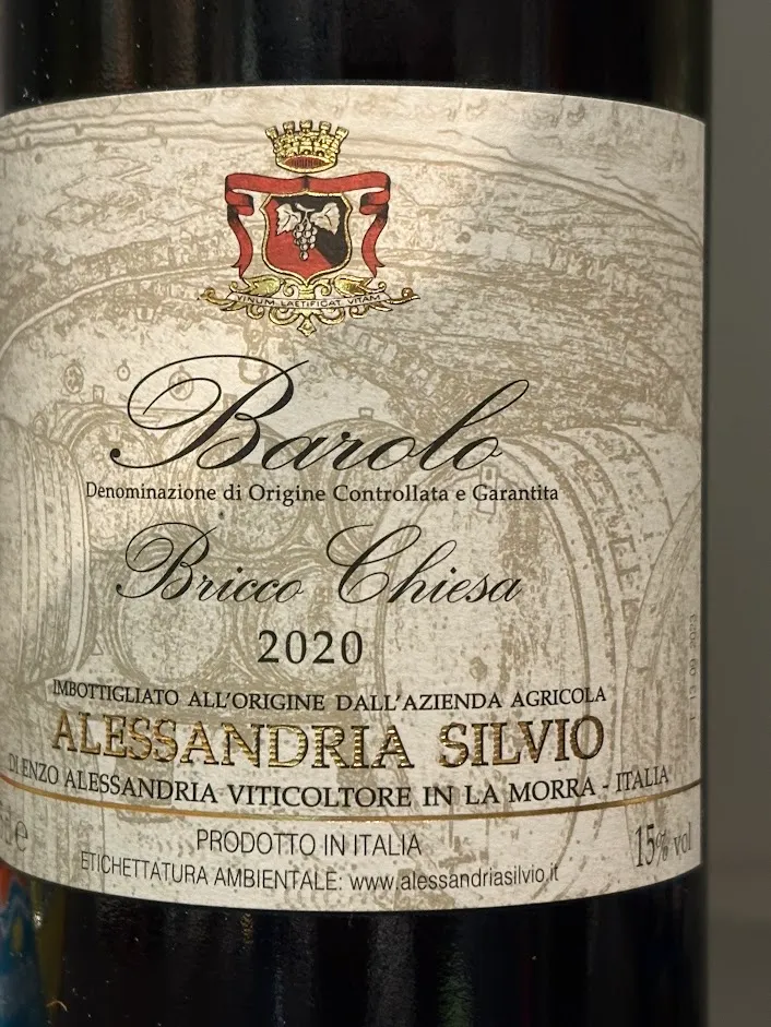 [Gianni36] Barolo Bricco Chiesa
